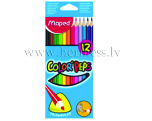 Krsainie zmui, 12 krsas, Maped Color Peps